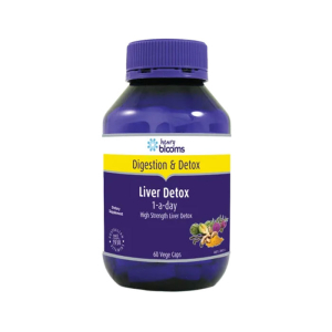 Liver Detox 1-A-Day Henry Blooms hỗ trợ giải độc gan, bảo vệ gan 60 viên