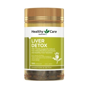 Liver Detox Healthy Care giúp giải độc gan 100 viên