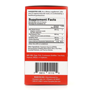 Liver Detox Olympian Labs hỗ trợ tăng cường chức năng gan 60 viên