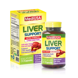 Liver Support MediUSA giúp thanh lọc, phục hồi gan 30 viên