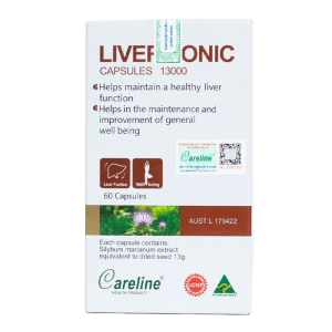 Liver Tonic 13000 Careline hỗ trợ bổ gan, tăng cường chức năng gan 60 viên