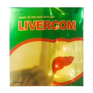 Livercom Hataphar điều trị rối loạn chức năng gan 60 viên