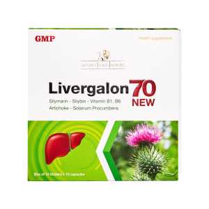 Livergalon 70 Mediphar hỗ trợ giải độc gan, bảo vệ gan 100 viên