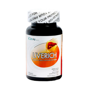 Liverich Clevie giúp giải độc, hạ men gan 60 viên