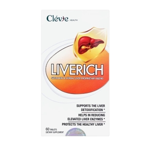 Liverich Clevie giúp giải độc, hạ men gan 60 viên