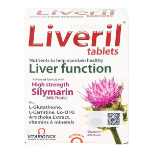 Liveril Vitabiotics hỗ trợ tăng cường chức năng gan, tăng cường đề kháng 30 viên