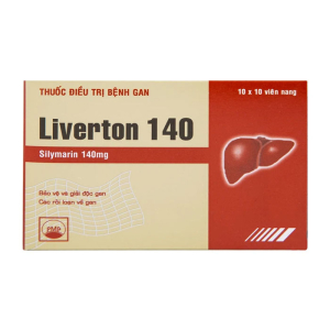 Liverton 140 Pymepharco điều trị bệnh gan 100 viên