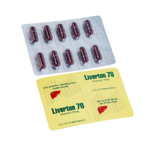 Liverton 70 Pymepharco điều trị bệnh gan 100 viên