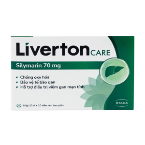 Liverton Care 70mg Stada hỗ trợ điều trị viêm gan 100 viên