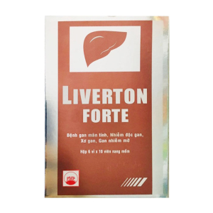 Liverton Forte Pymepharco điều trị bệnh gan mãn tính 60 viên