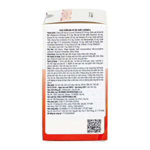 Liverwell Nutrimed giúp giải độc gan, bảo vệ gan 60 viên