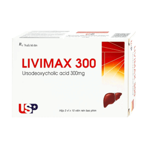Livimax 300 US Pharma điều trị xơ gan ứ mật nguyên phát 30 viên