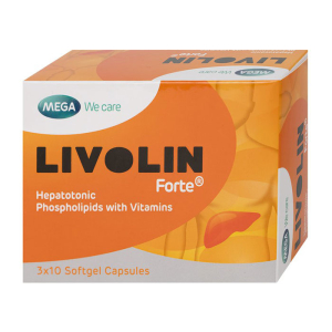 Livolin Forte Mega We Care hỗ trợ trị các bệnh lý về gan 30 viên