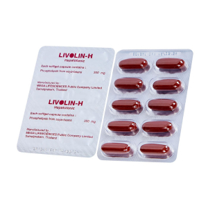 Livolin-H 300mg MEGA We care cải thiện bệnh gan 100 viên