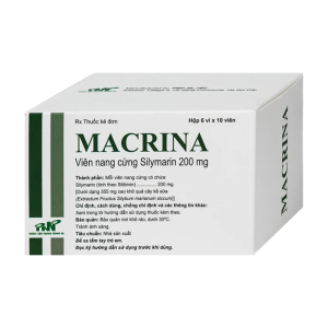 Macrina 200mg Tw28 điều trị bệnh gan cấp tính 60 viên