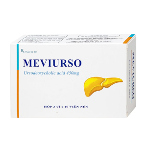 Meviurso 450mg Hà Nam điều trị rối loạn gan mật 30 viên