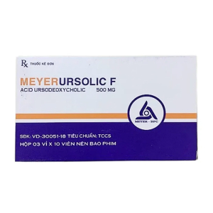 Meyerursolic F 500mg Meyer-BPC phục hồi chức năng gan 30 viên