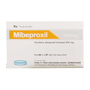Mibeproxil 300mg Hasan điều trị viêm gan B 35 viên