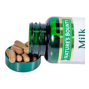 Milk Thistle Extract Nature's Bounty hỗ trợ tăng cường chức năng gan, bảo vệ gan 50 viên