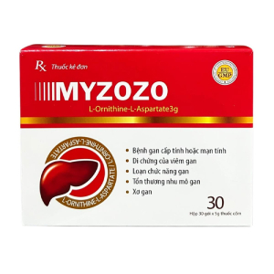 Myzozo 3g HDPharma điều trị bệnh gan cấp và mạn tính 30 gói