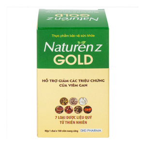 Naturenz Gold DHG Pharma hỗ trợ giảm các triệu chứng của viêm gan 100 viên