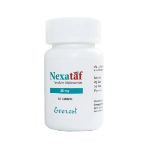 Nexataf 25 mg Everest điều trị viêm gan B 30 viên