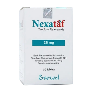 Nexataf 25 mg Everest điều trị viêm gan B 30 viên