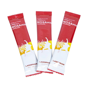 Nước uống hỗ trợ giải rượu, bảo vệ gan Ladodetox Nosamin Ladophar (10 gói x 15ml)