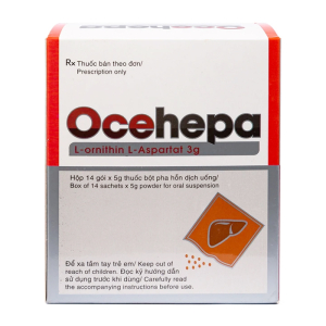 Ocehepa 3g điều trị các rối loạn chức năng gan 14 gói x 5g