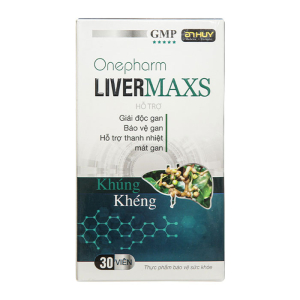 Onepharm Livermaxs hỗ trợ giải độc gan 30 viên
