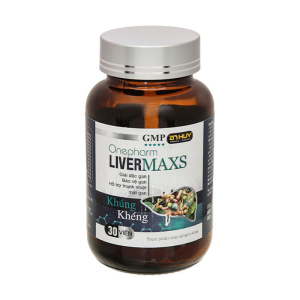 Onepharm Livermaxs hỗ trợ giải độc gan 30 viên