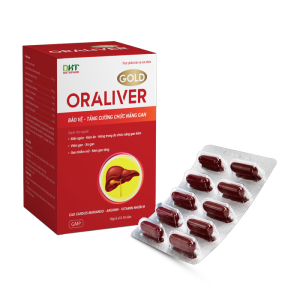 Oraliver Gold Hataphar giúp giải độc, tăng cường chức năng gan 60 viên
