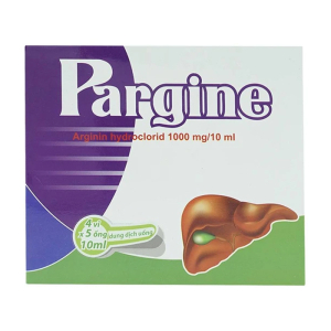 Pargine 1000mg/10ml CPC1 Hà Nội điều trị tăng amoniac máu 20 ống