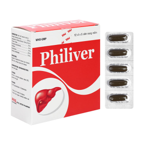 Philiver hỗ trợ trị bệnh lý về gan 60 viên