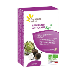 Radis Noir Artichaut Fleurance Nature hỗ trợ giải độc gan 30 viên