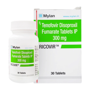Ricovir Mylan điều trị viêm gan B 30 viên