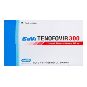 Savi Tenofovir 300 điều trị viêm gan siêu vi B 30 viên