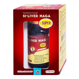 Si-Liver Naga Vesta giúp tăng cường miễn dịch, phục hồi và bảo vệ gan 60 viên
