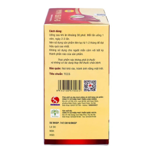 Si-Liver Naga Vesta giúp tăng cường miễn dịch, phục hồi và bảo vệ gan 60 viên