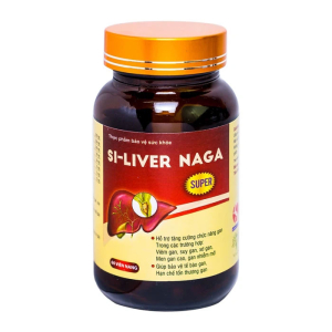 Si-Liver Naga Vesta giúp tăng cường miễn dịch, phục hồi và bảo vệ gan 60 viên