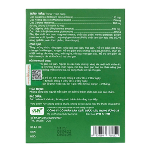 Sily Boga Dragon giúp giải độc, hạ men gan 60 viên