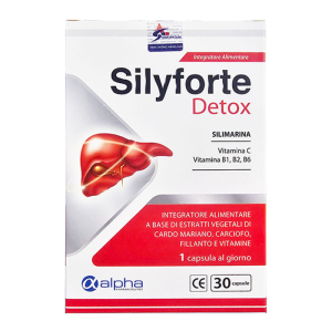 Silyforte Detox Alpha Farmaceutici giúp giải độc gan 30 viên
