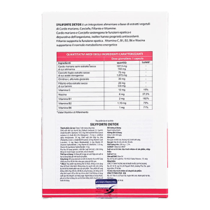 Silyforte Detox Alpha Farmaceutici giúp giải độc gan 30 viên