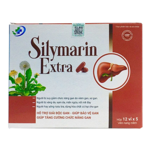Silymarin Extra Vinaphar giúp giải độc, bảo vệ gan 60 viên