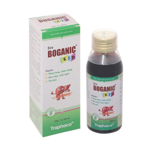 Siro Boganic Kid Traphaco thanh nhiệt tiêu độc, mát gan chai 100ml