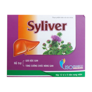 Syliver Isopharco giúp giải độc gan 60 viên