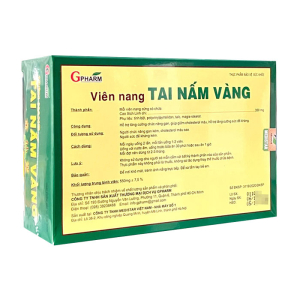 Tai Nấm Vàng Gpharm tăng cường chức năng gan 60 viên