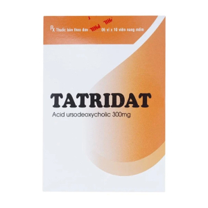 Tatridat 300mg Phil điều trị xơ gan 60 viên