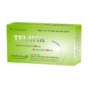 Telavir Herabiopharm điều trị HIV 30 viên
