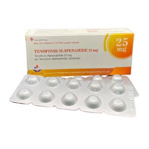 Tenofovir Alafenamide 25mg CT Pharma điều trị viêm gan B  30 viên